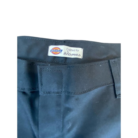 NWT Dickies Women's Pants FP322 Black Size 12 UU Unhemmed - Picture 4 of 6